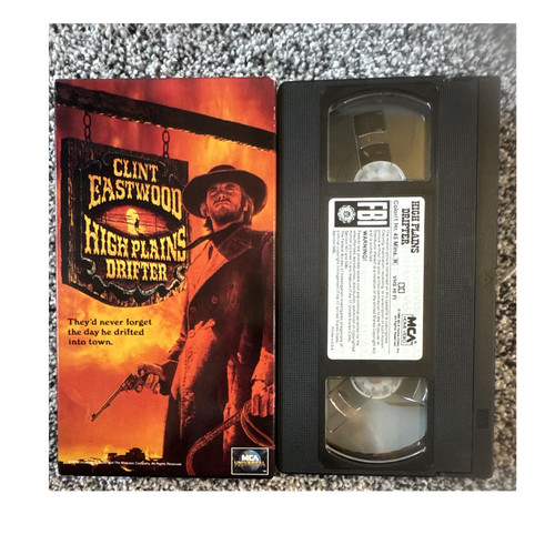 High plains drifter - high, vhs