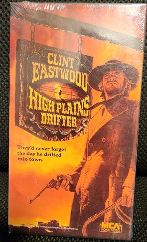 High plains drifter vhs 1987 - vhs,
